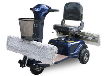 Double Pushing Driving Mop Floor Mopping Machine For Hospital , Simple Operation 0