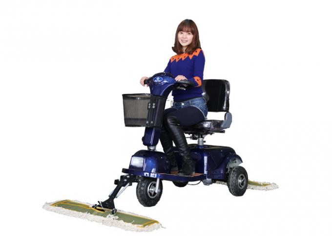 High Speed Dust Cart Scooter For Station Hard Floor Routine Maintenance 0