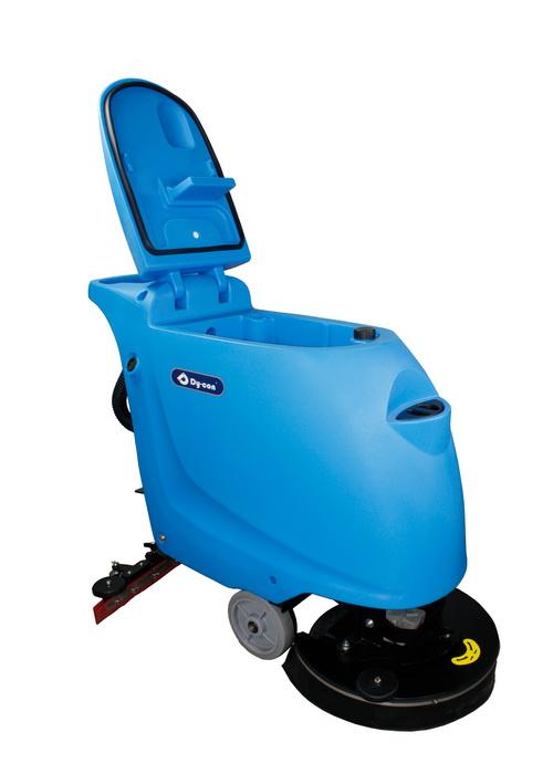 Commercial Wood Floor Scrubber Dryer Machine With Battery Operated 0