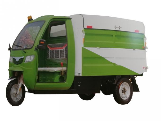 Hydraulic Control Electric Garbage Vehicle With Good Safety Performance 0