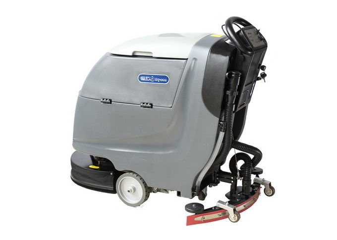 Commercial Compact Floor Scrubber Cleaning Machine Electric Wired Heavy Duty 1